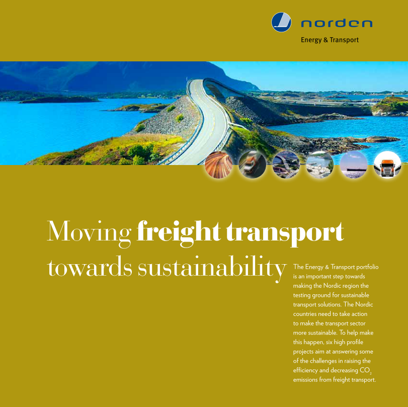 Moving freight transport towards sustainability – Nordic Energy Research